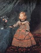 Diego Velazquez Infanta Margarita Teresa in a pink dress oil painting artist